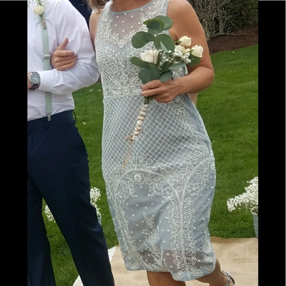 Gorgeous Adrianna Papell Sequined Formal Dress